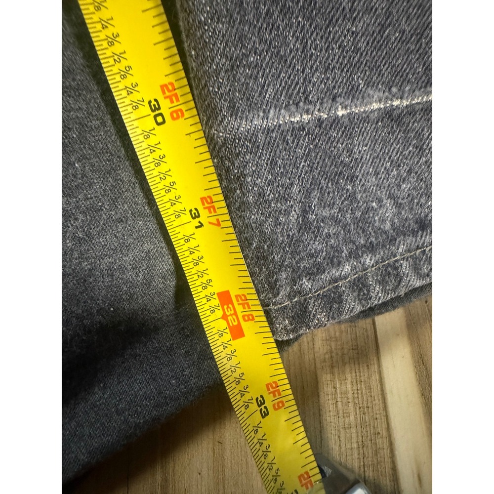 90s made in USA black Levi's 501 size 30 by 32 - Picture 5 of 7